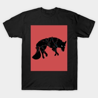 Tangled Black Wolf T-Shirt